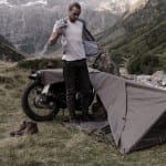 moto tenda bivouac exposed