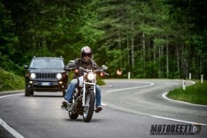 soiatti jeep harley motoreetto chase in Portoroz Slovenia