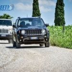 Jeep Wrangler afvallige en op vuil