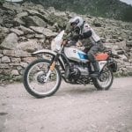 BMW R80 gs maksimale në drejtim të fuoricena