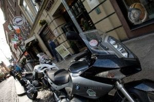 Irlanda Dublin motocicleta BMW