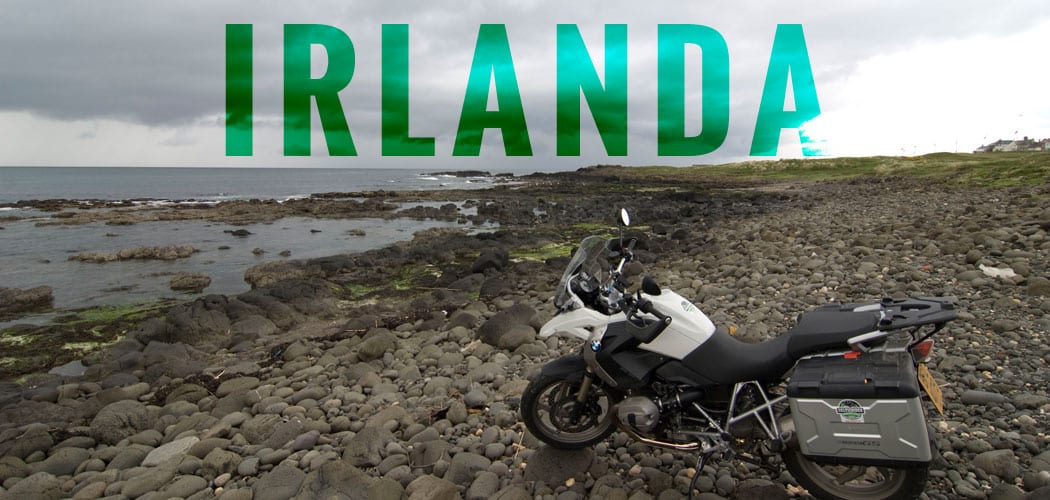 Irlands motorcykel rejsereportage af motorbåd