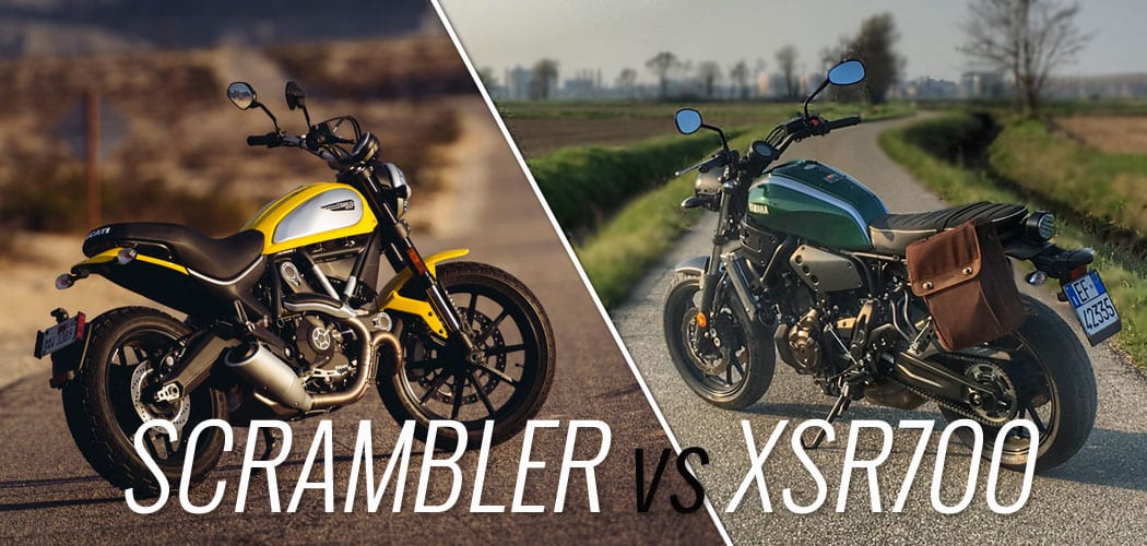 Ducati scrambler vs Yamaha xsr 700