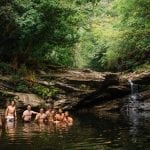 fuoricena capitolo 2 bagno nel laghetto cascata