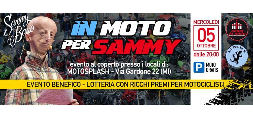 Sammy bajo movimiento cubierta solidaridad motoreetto