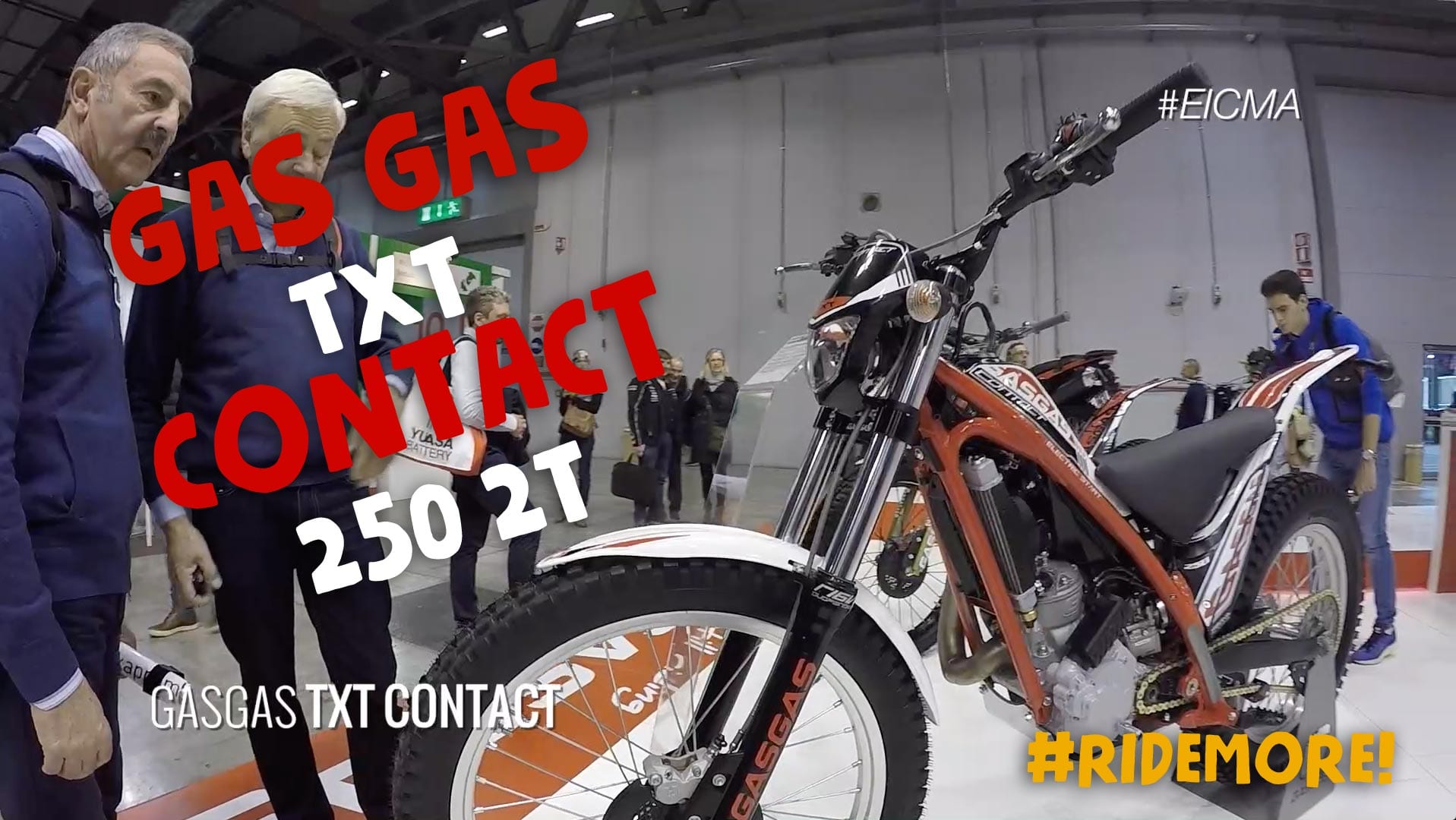 gas gas contact eicma motoreetto video