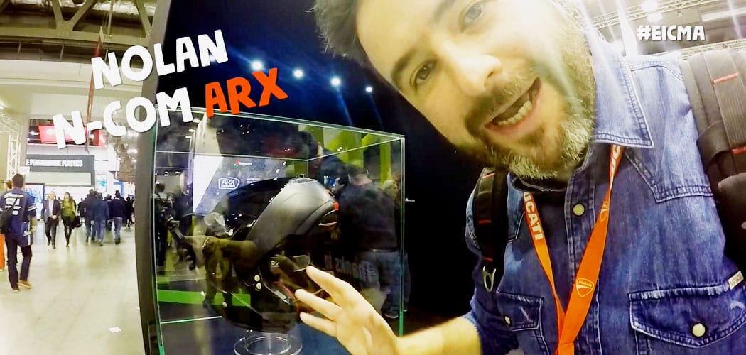 nolan n-com Arx EICMA video motoreetto