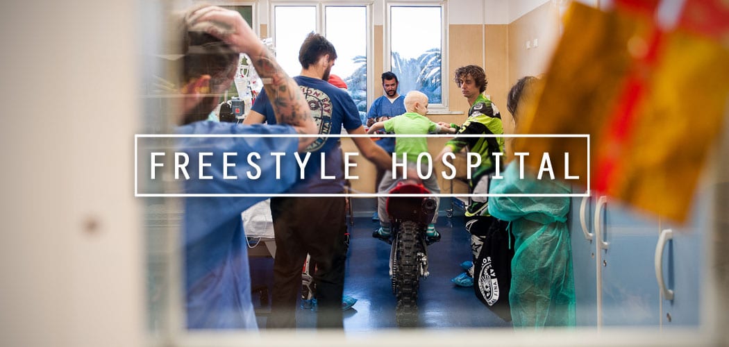 mototerapia Gaslini spital natal dokumentar Freestyle motoreetto