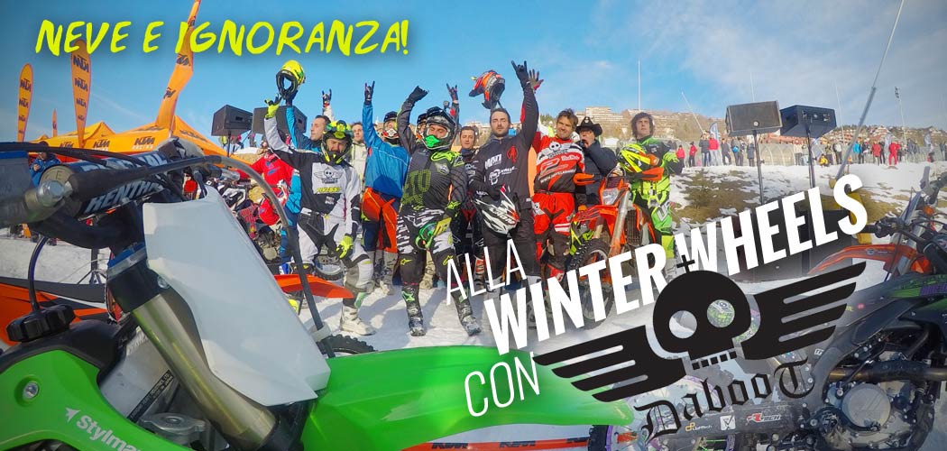 winter wheels 2017 prato nevoso ski daboot enduro motoreetto video