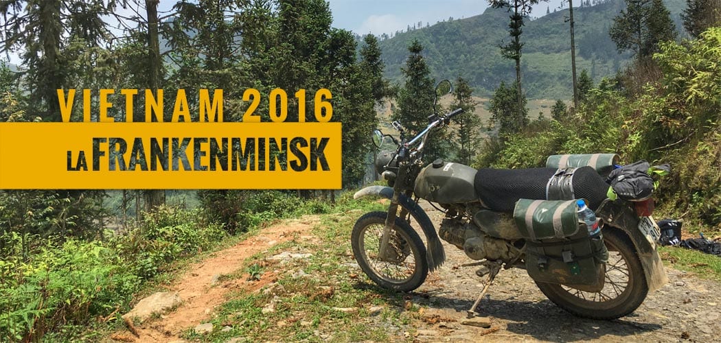 MINSK scrambler vietnam prova di motoreetto video