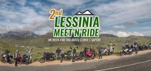 lessinia reunión reunión de la motocicleta se encuentran y motoreetto paseo