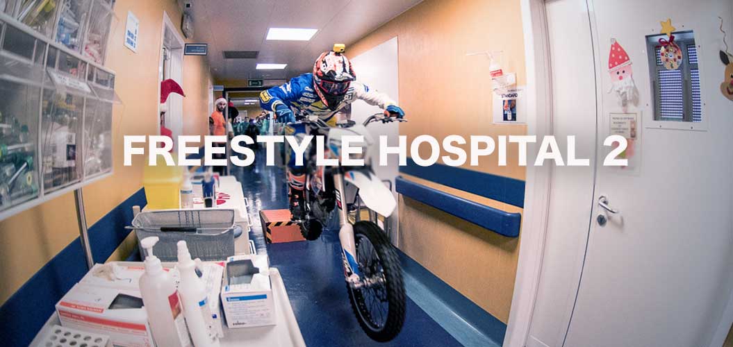 mototerapia hospital gaslini freestyle hospital video motoreetto tells Vanni Oddera