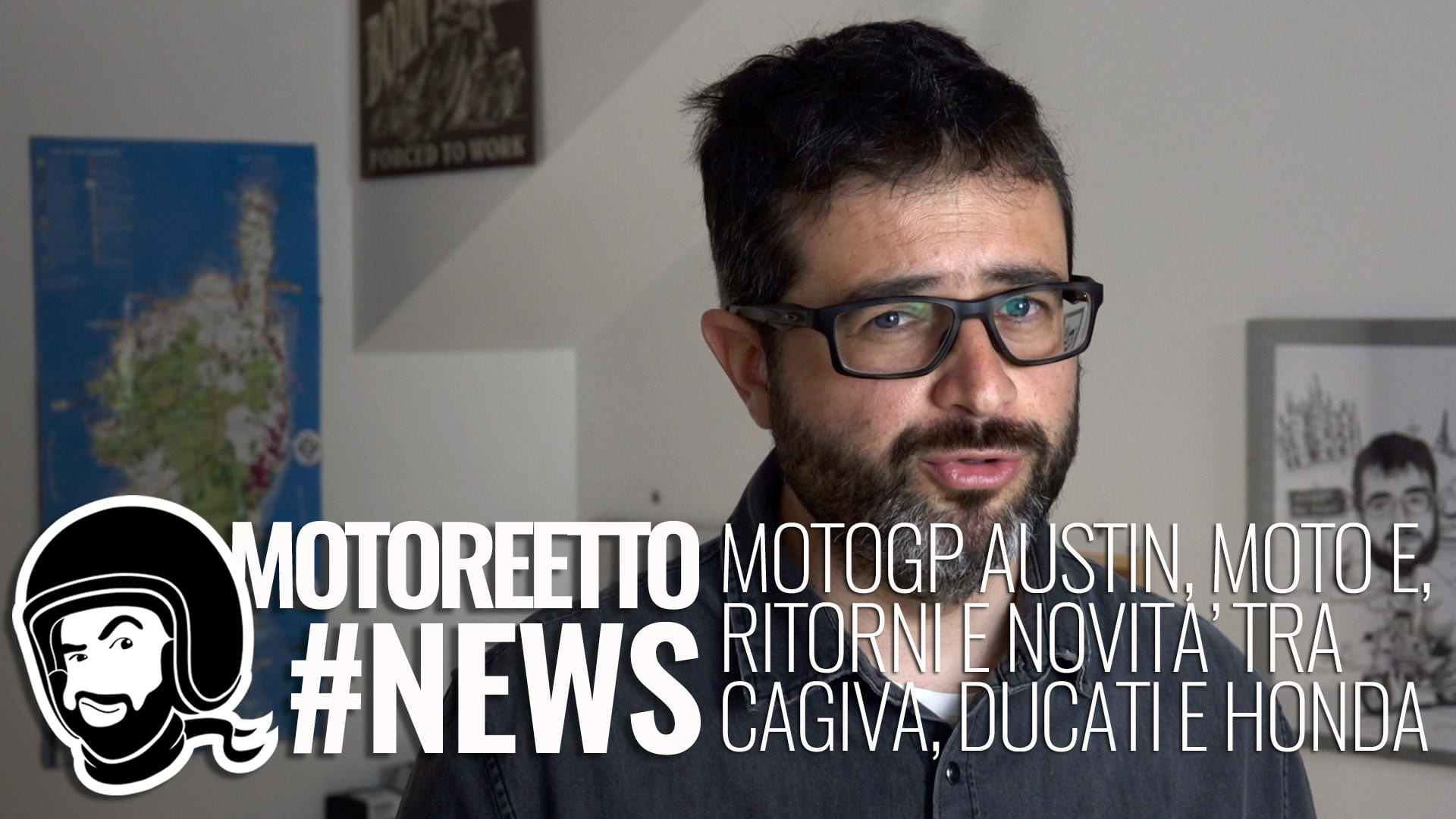 nuus vlog motoreetto van MotoGP Austin en ander Cagiva Buell ducats