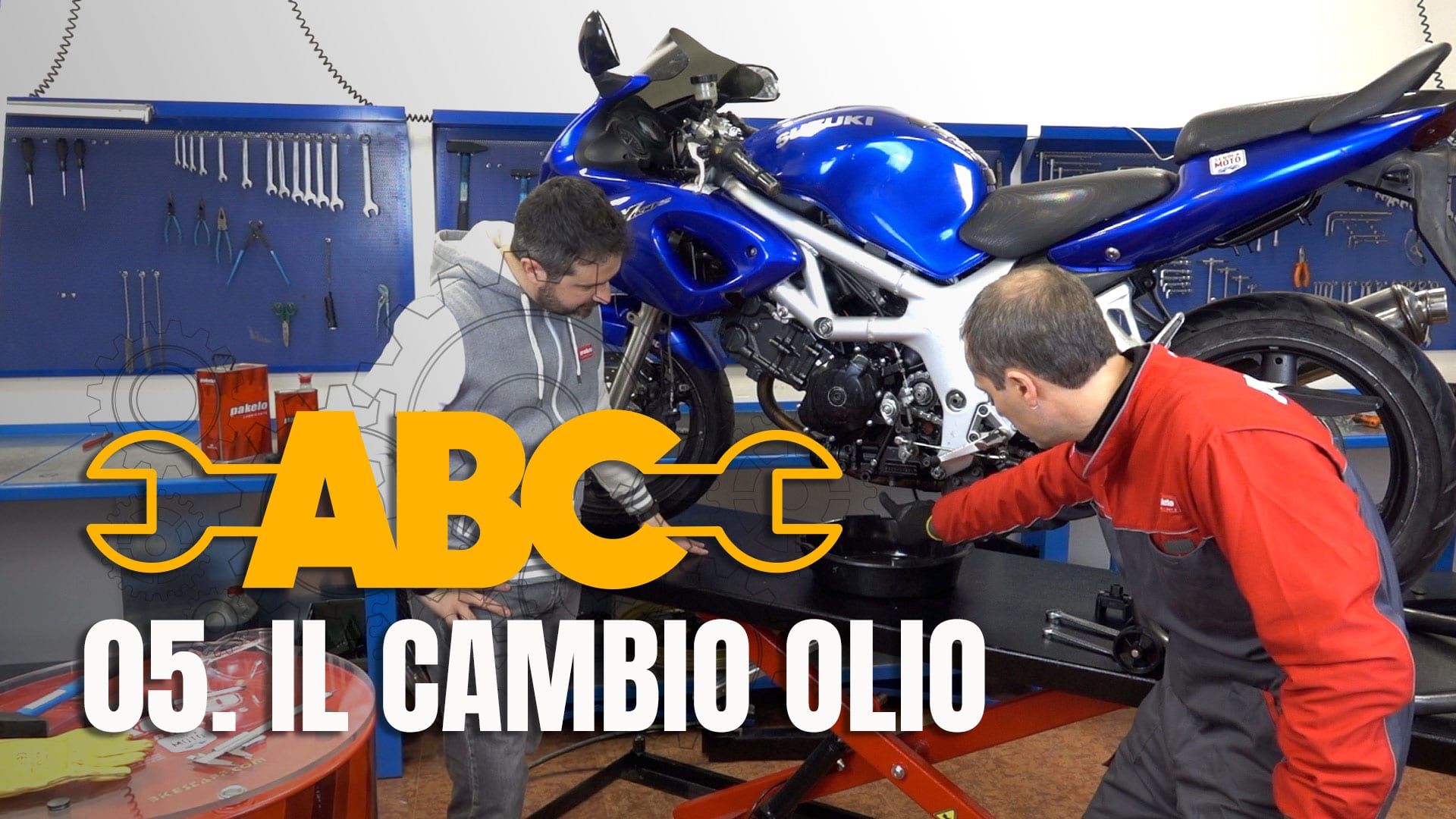 abc cambio de aceite mantenimiento de la motocicleta