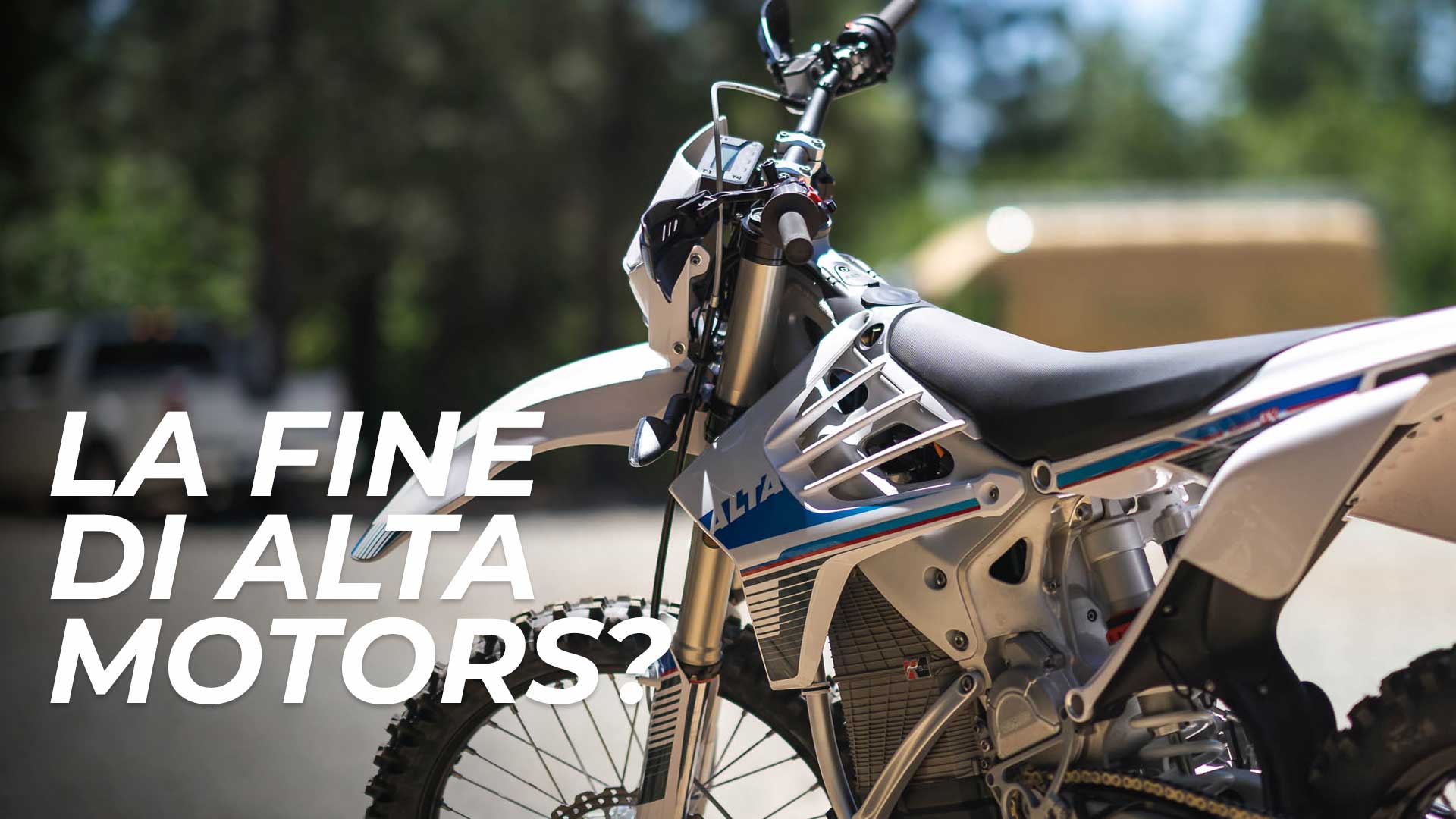 alta motors chiude