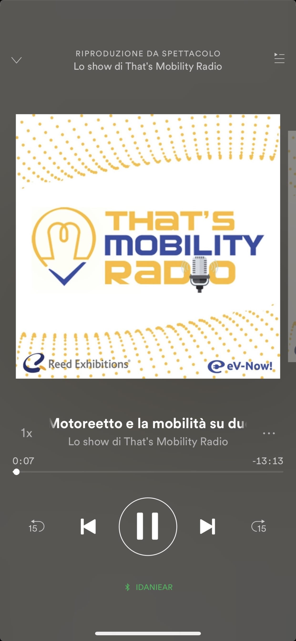 moto elettriche sono ospite per parlarne a that's mobility radio