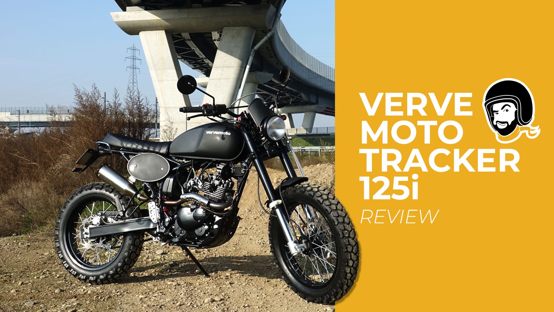 verve moto tracker 125 test gennemgang