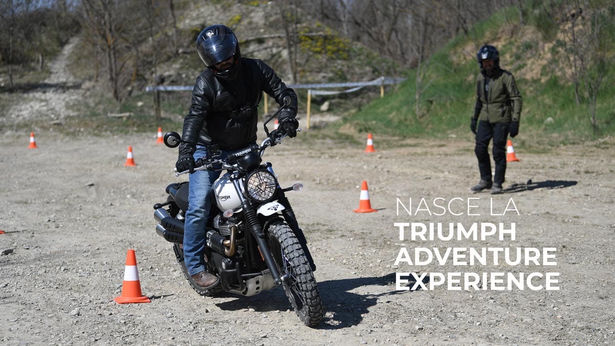 triumfojë aventurë përvojë motoreetto