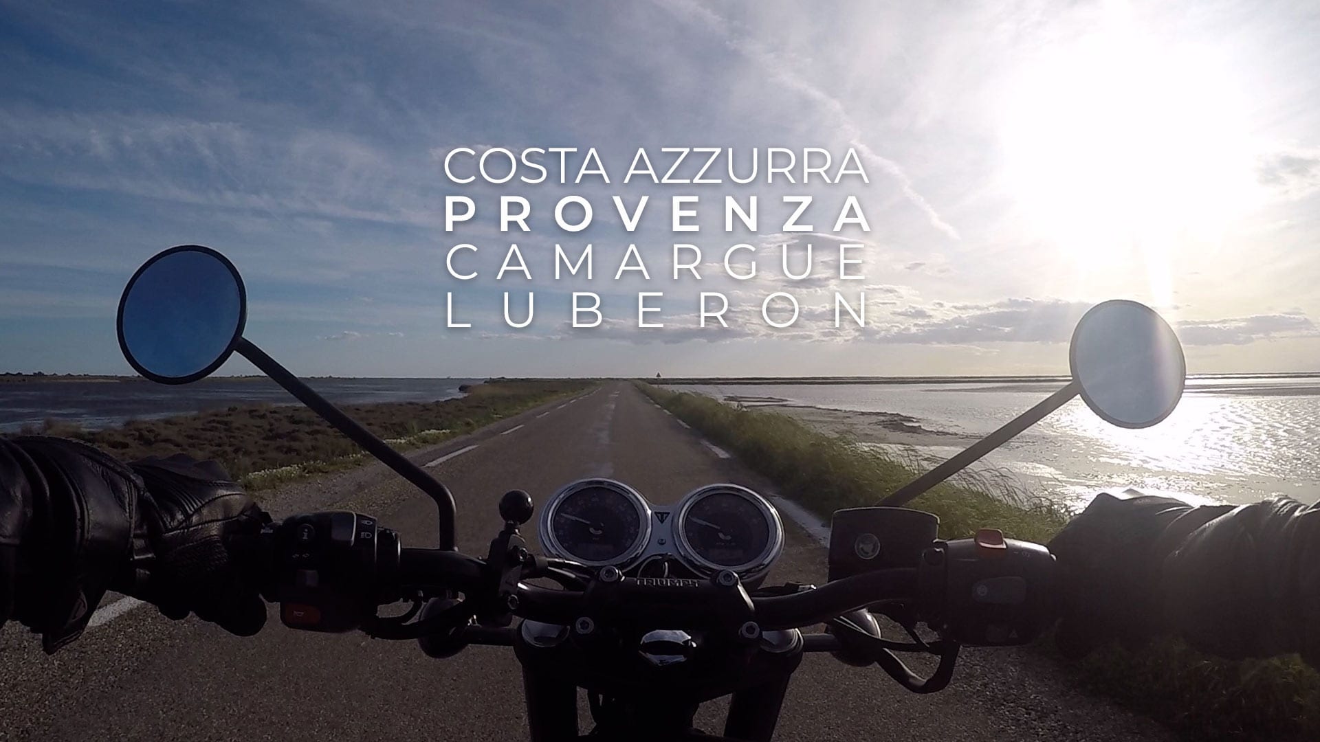 Provence in beweging: die Camargue en die Luberon met 'n triomf Bonneville t120