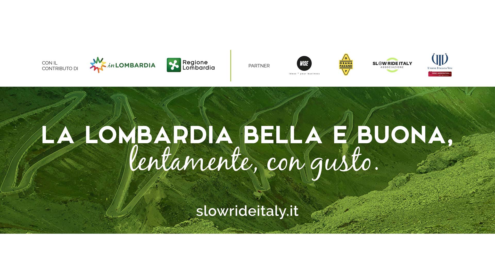 moto lenta montar Italia motoreetto presenta el turismo de alimentos en Lombardía