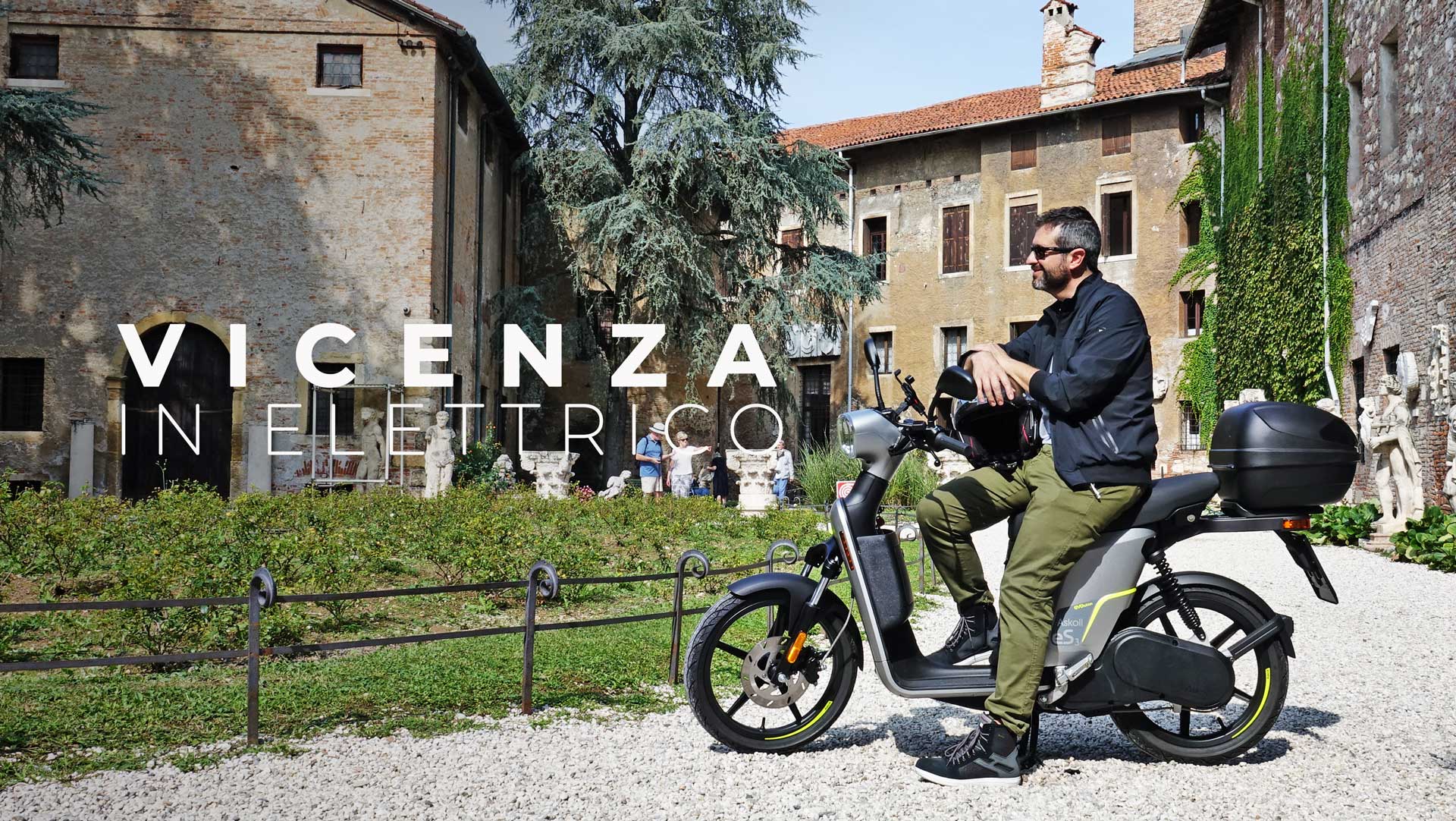 Vicenza in elektriese met Askoll en motoreetto