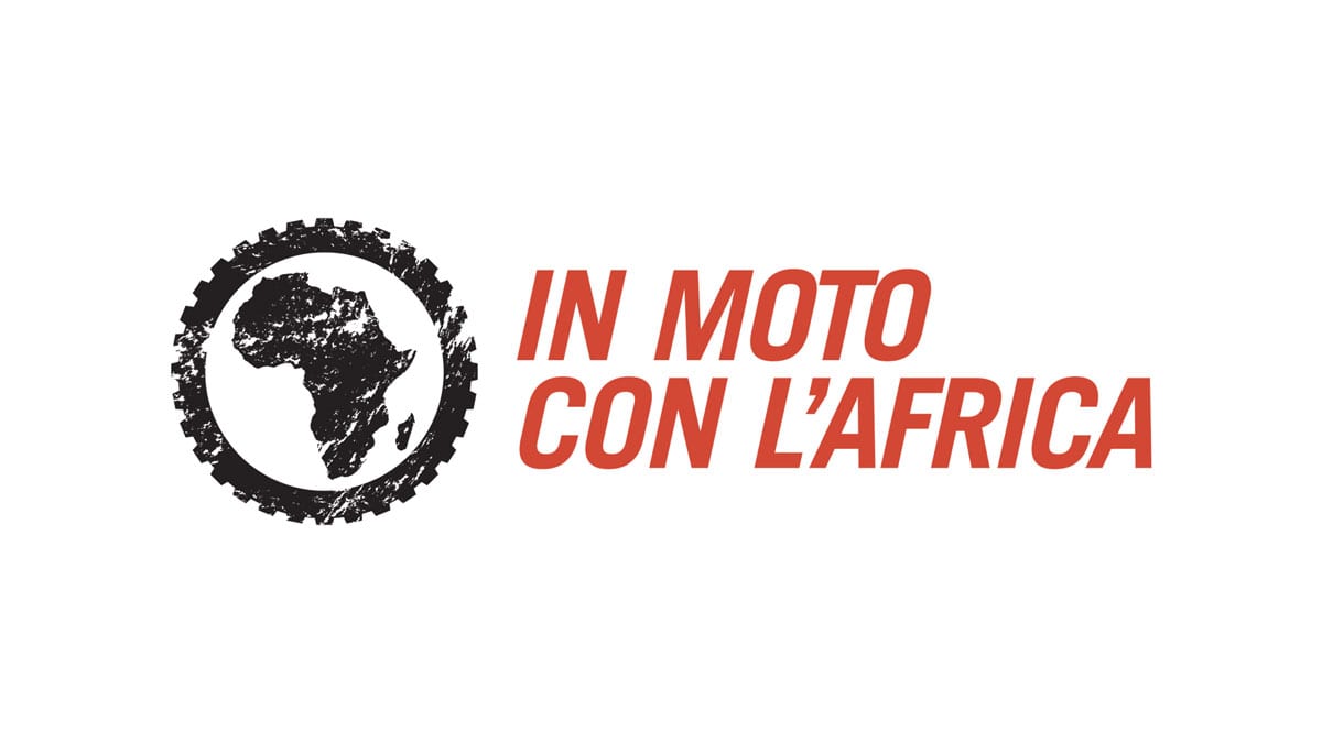 in moto con l'africa logo progetto solidarietà cuamm marco polo team