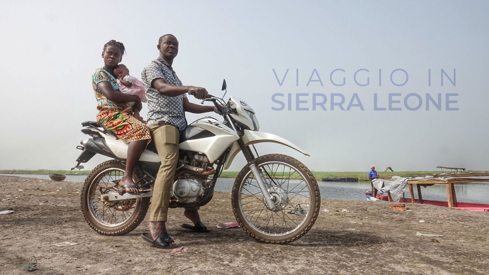 in moto con l'africa viaggio in sierra leone motoreetto video reportage