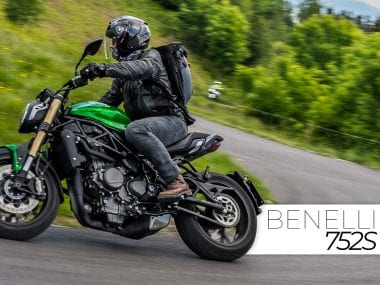 Benelli 752 mbulesa e provës motorike