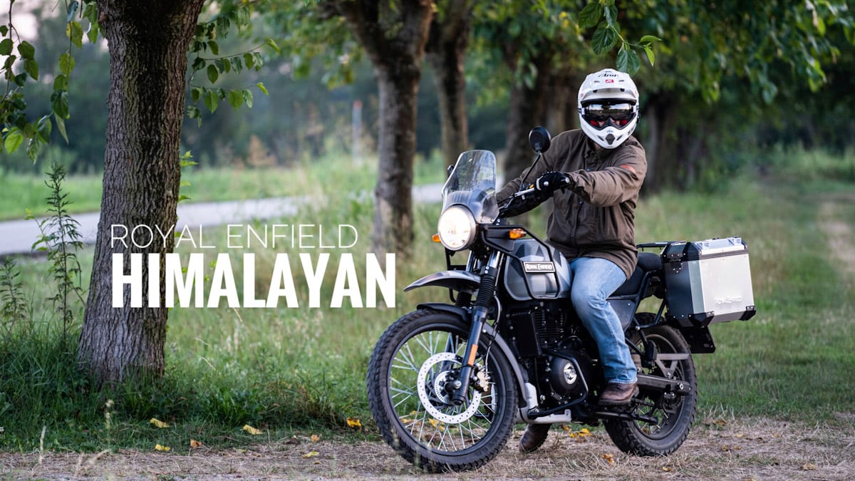 royal enfield himalayan cover motoretto video test opinion review