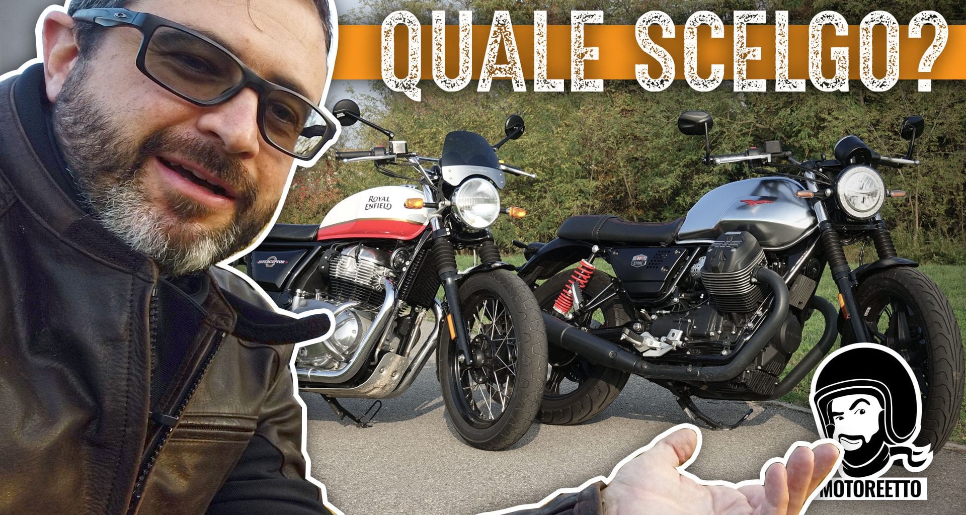 v7 përgjues krahasues motoguzzi mbretërore enfield nga motoretto