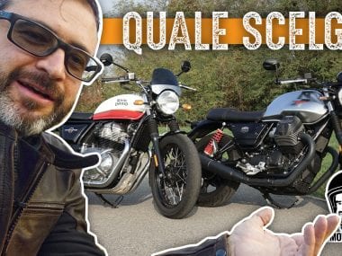 v7 përgjues krahasues motoguzzi mbretërore enfield nga motoretto