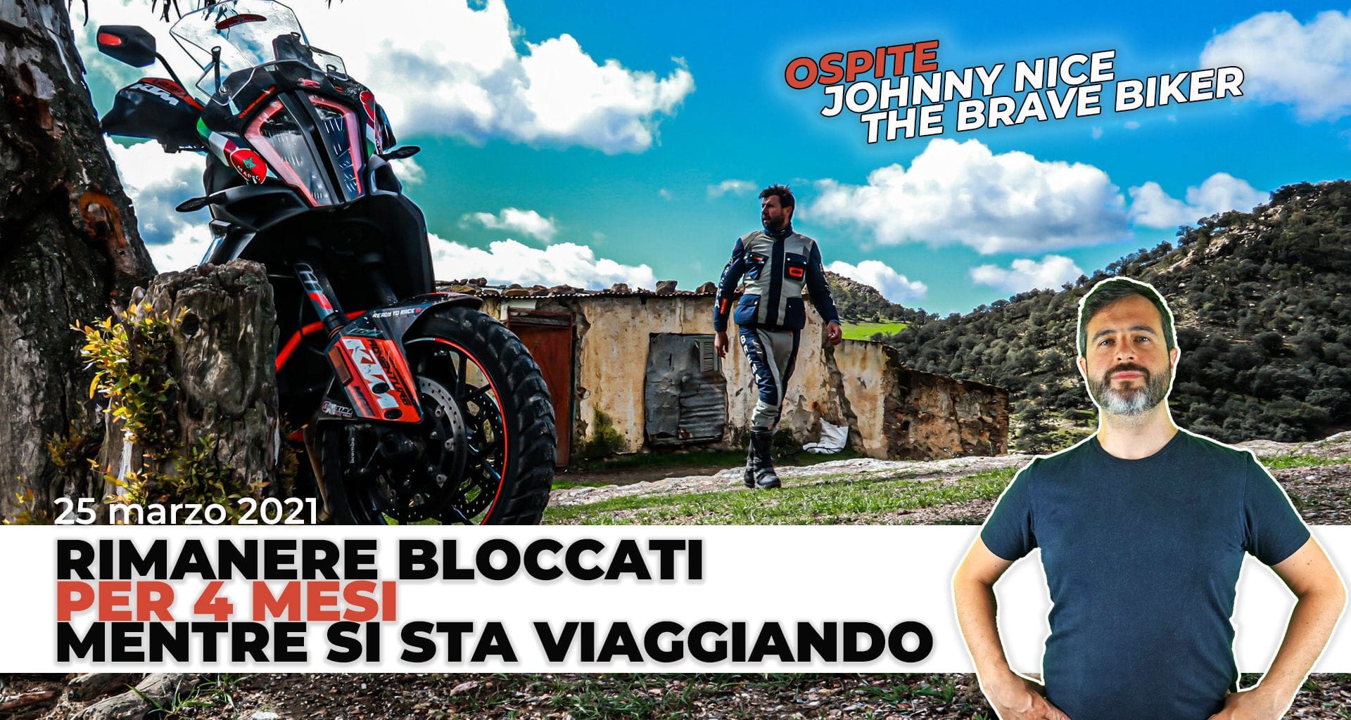 intervista a johnny nice the brave biker