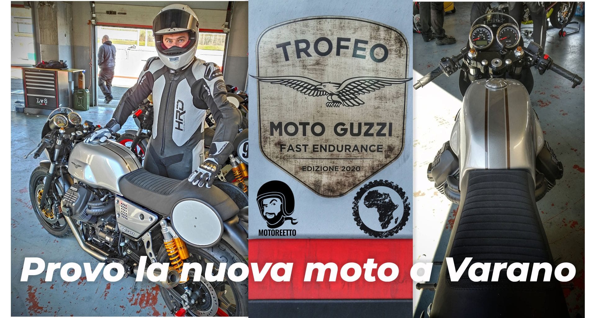 Moto Guzzi vinnige uithouvermoë eerste toets vir klein enjin