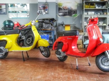 Komplet vespa elektrike retro