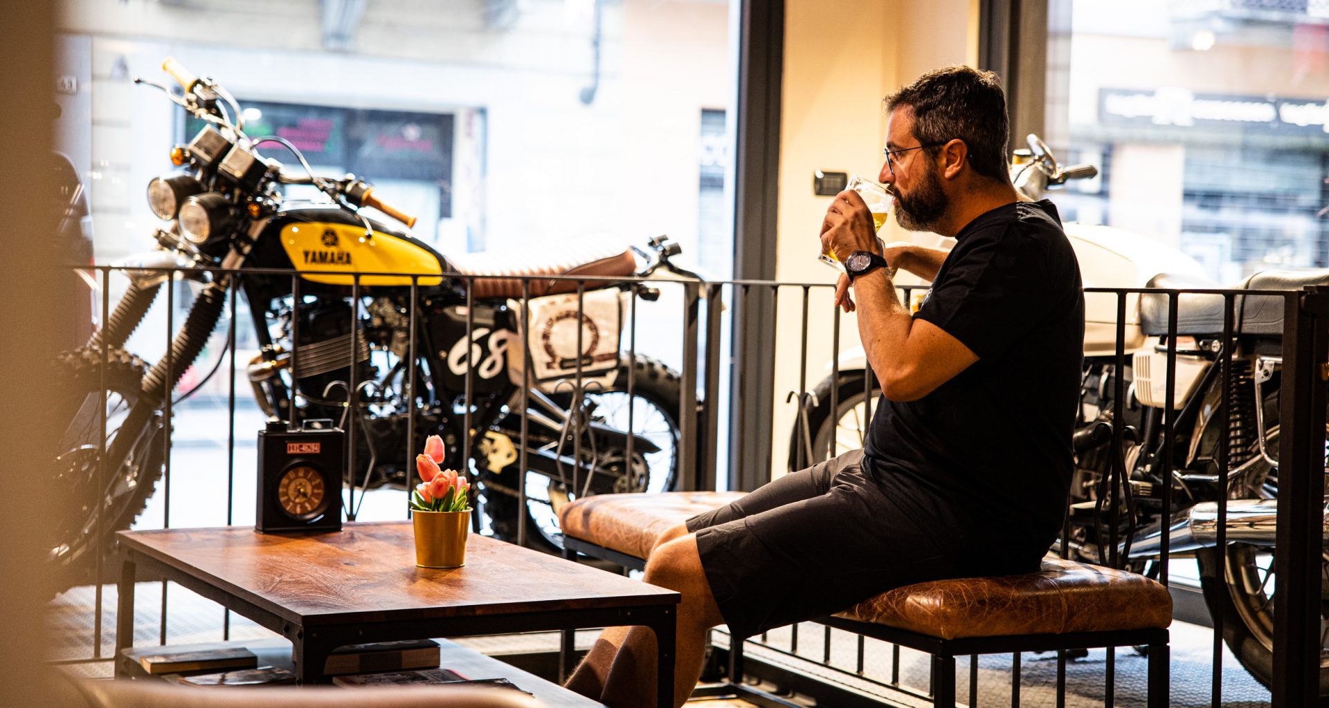 motoretto på motorcykelhotellet napoleon i susa